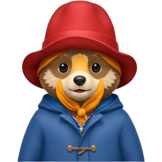 Paddington hot emoji