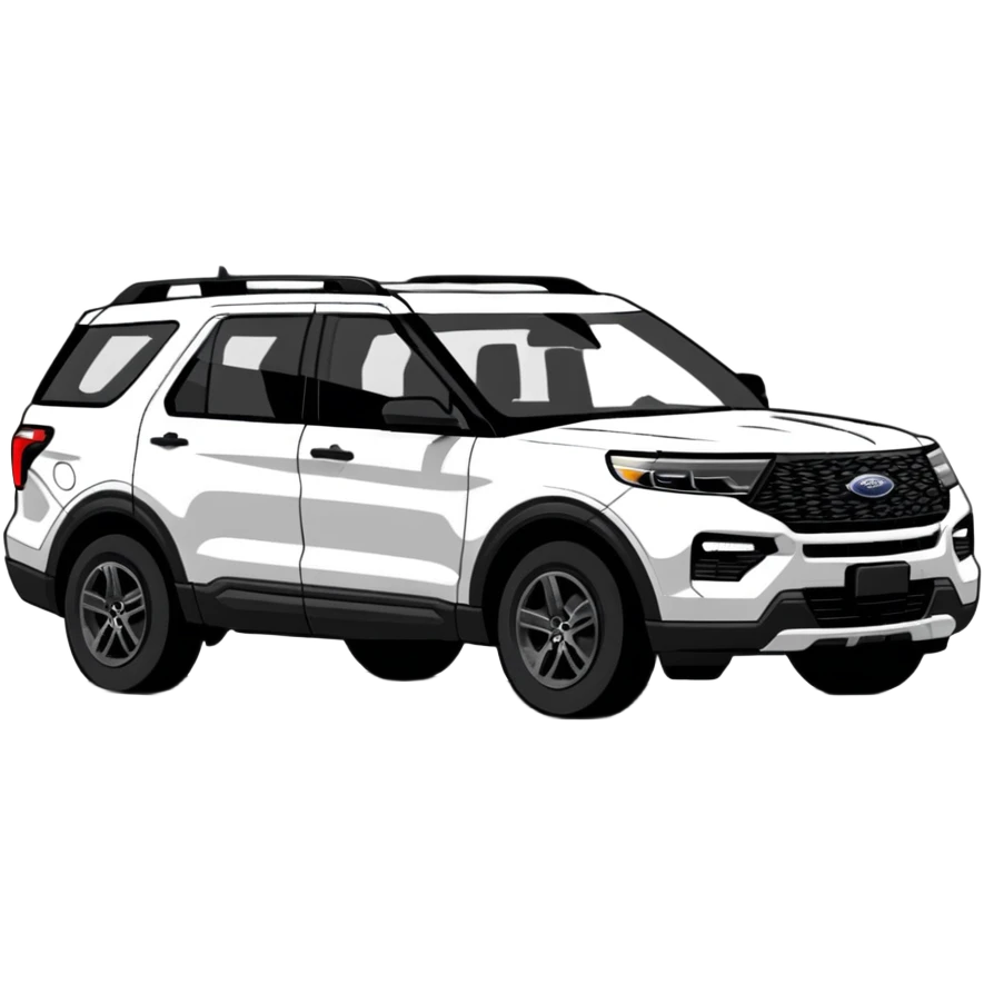 Ford Explorer SUV emoji