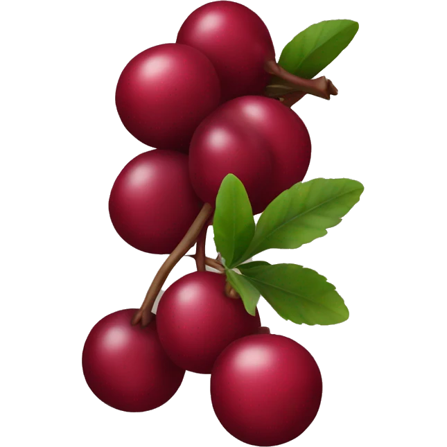 Cranberry  emoji