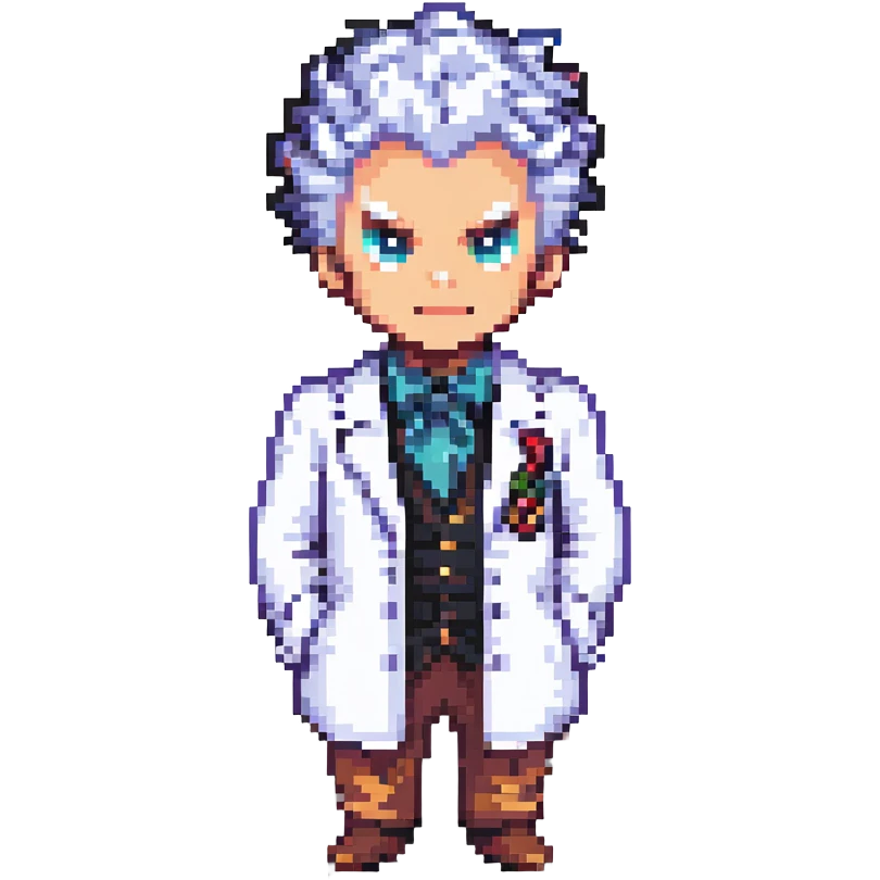 Professor Oak from Pokemon emoji