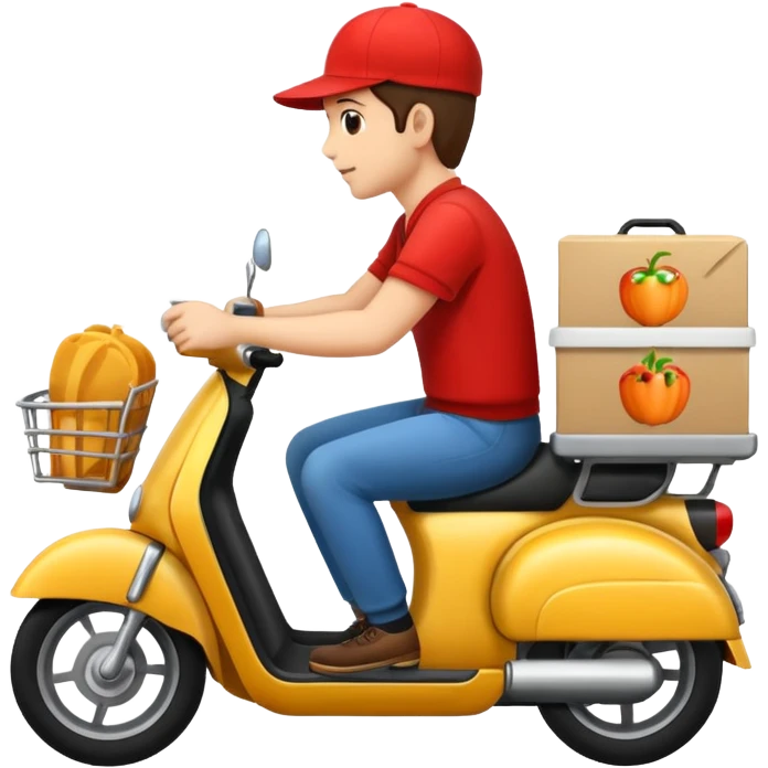 
Free food Delivery emoji