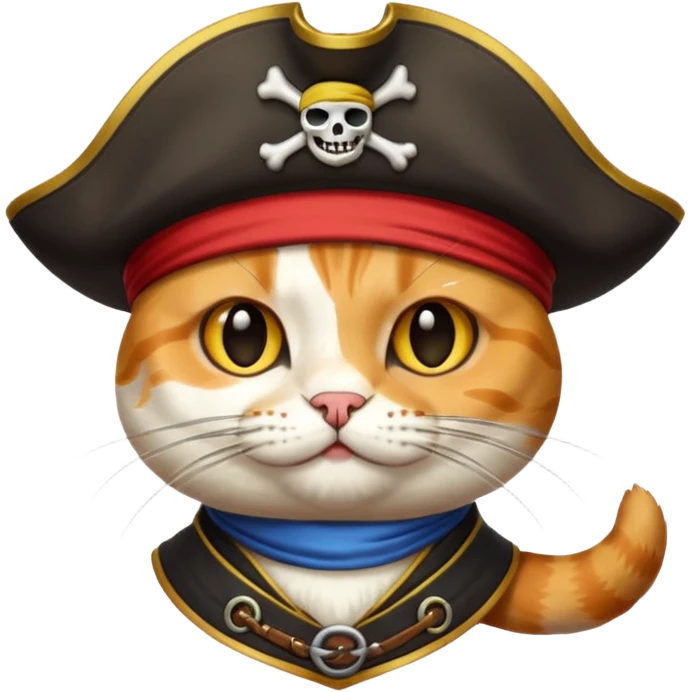 pirate cat emoji