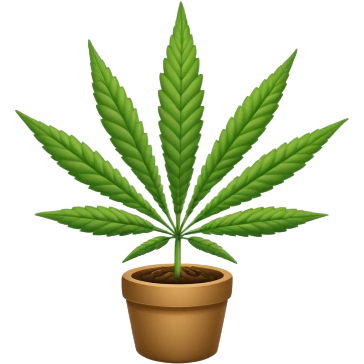Planta de mariguana emoji