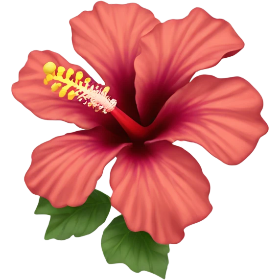 hibiscus flower  emoji