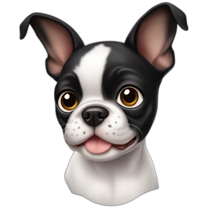 boston terrier puppy emoji