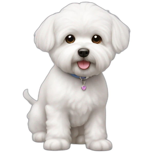 bichon maltes emoji