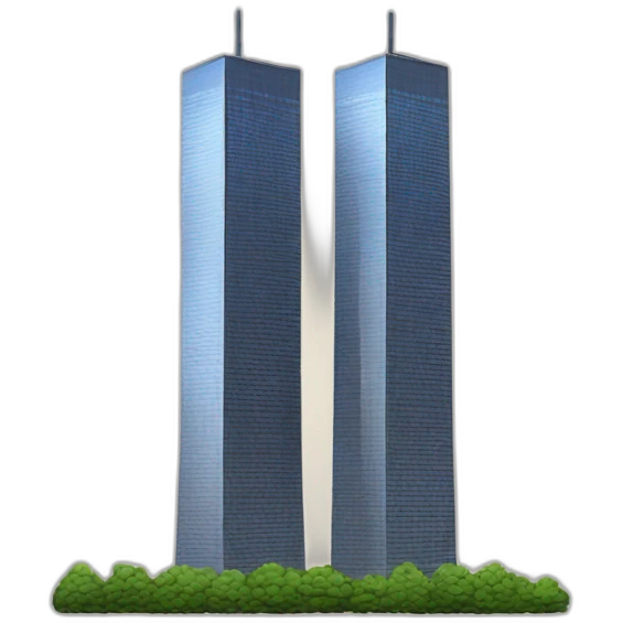 Twin towers emoji