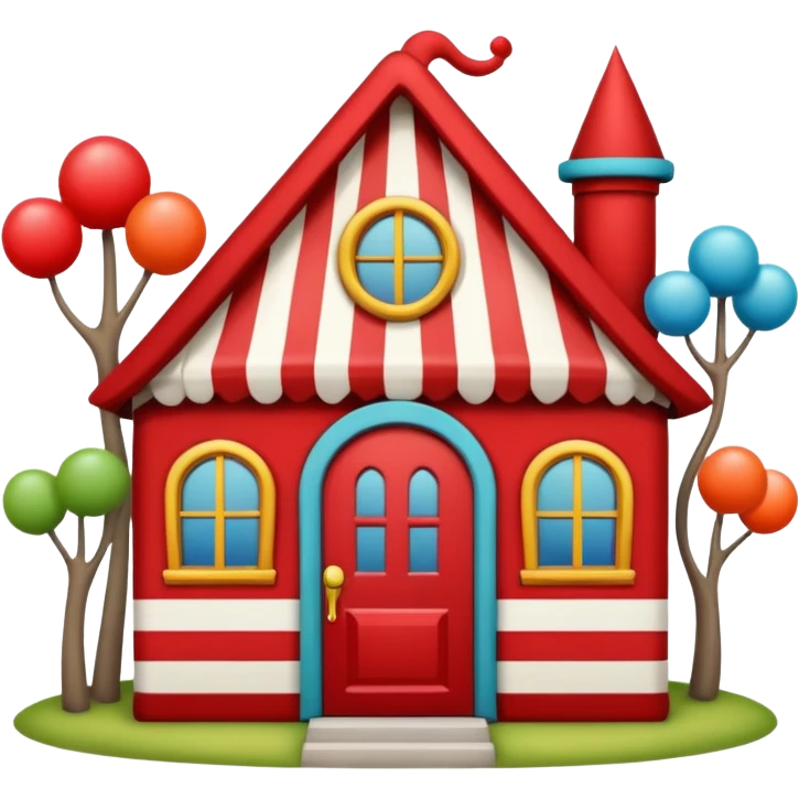 clown house emoji