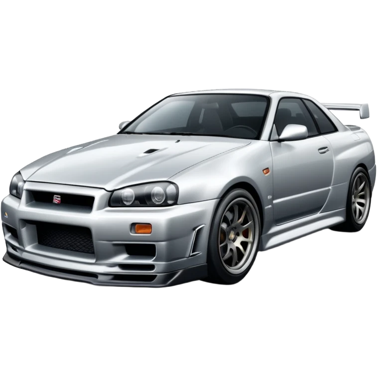 car Nissan Skyline GT-R R34 1999  emoji