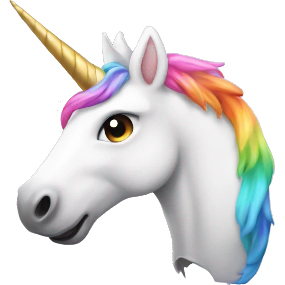 Upside down unicorn emoji