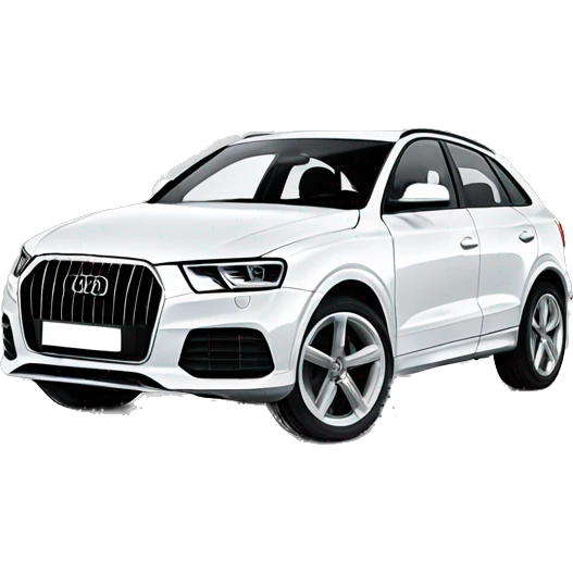 audi q3 white emoji