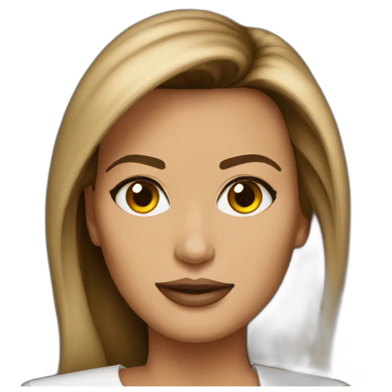 melania potrait  emoji