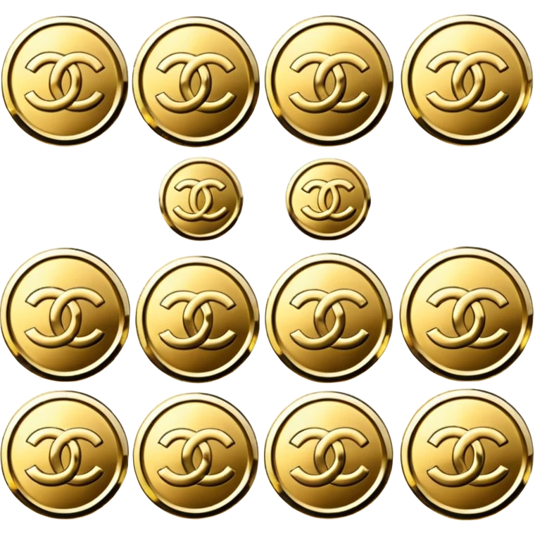 3 chanel coins emoji