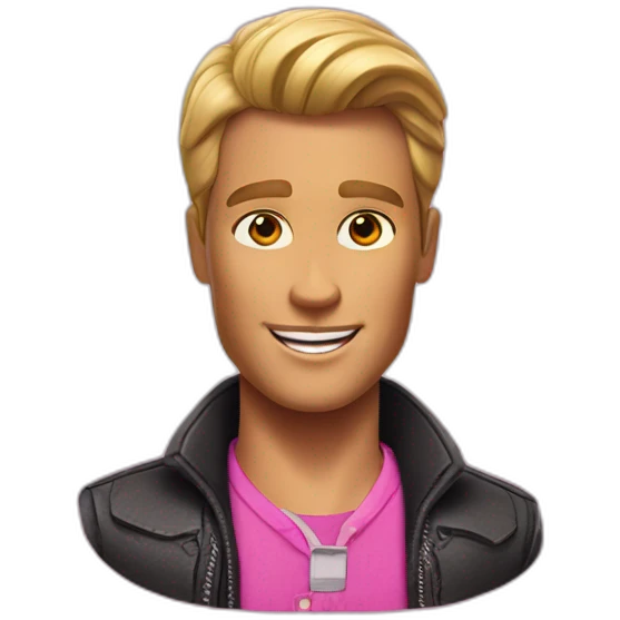 Ken from the Barbie movie emoji