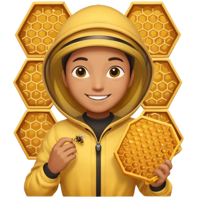 beekeeper emoji