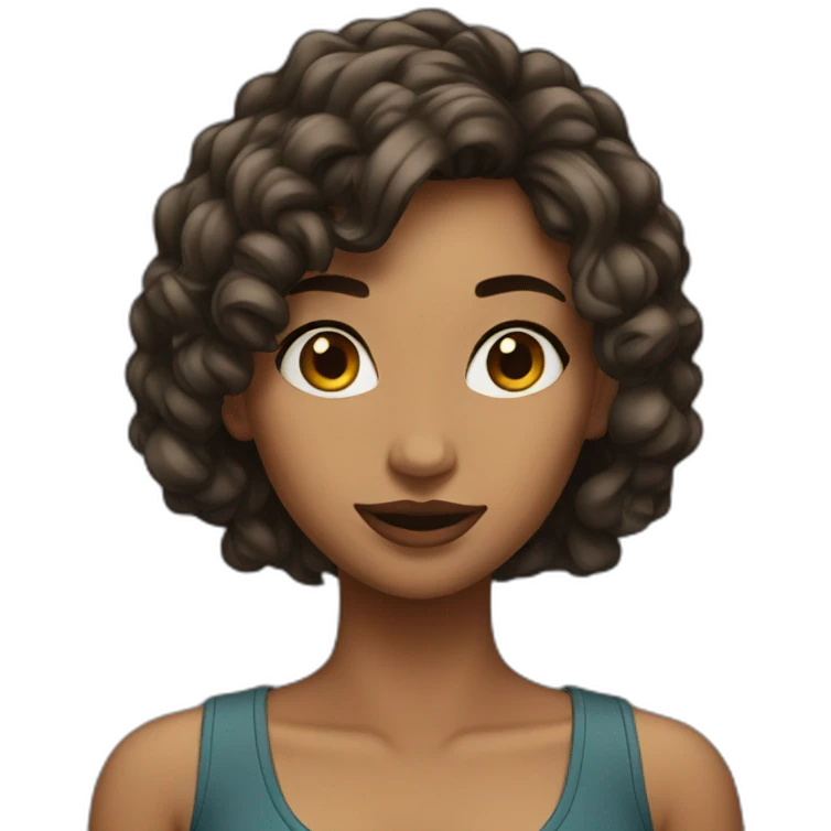 Hot girl emoji