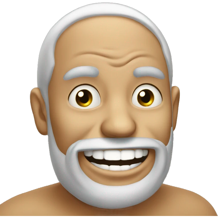 face emoji laught funny meme fart  emoji