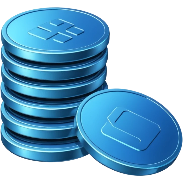 blue coins credit pack emoji
