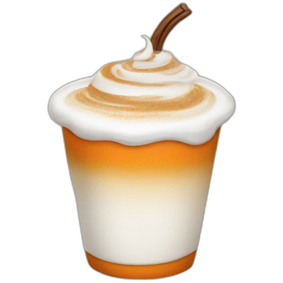 Pumpkin Latte emoji