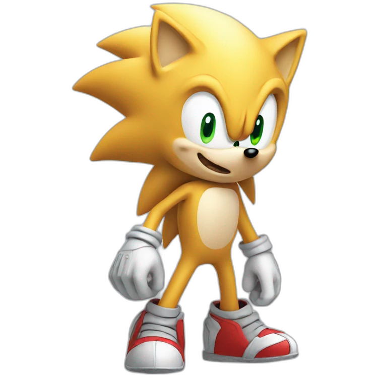Sonic the hedgehog emoji