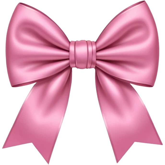 pink bow emoji