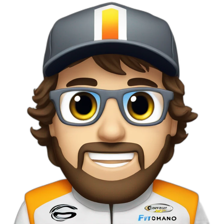 Fernando Alonso f1 emoji