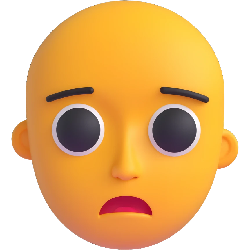 face expressing depressed emotion emoji