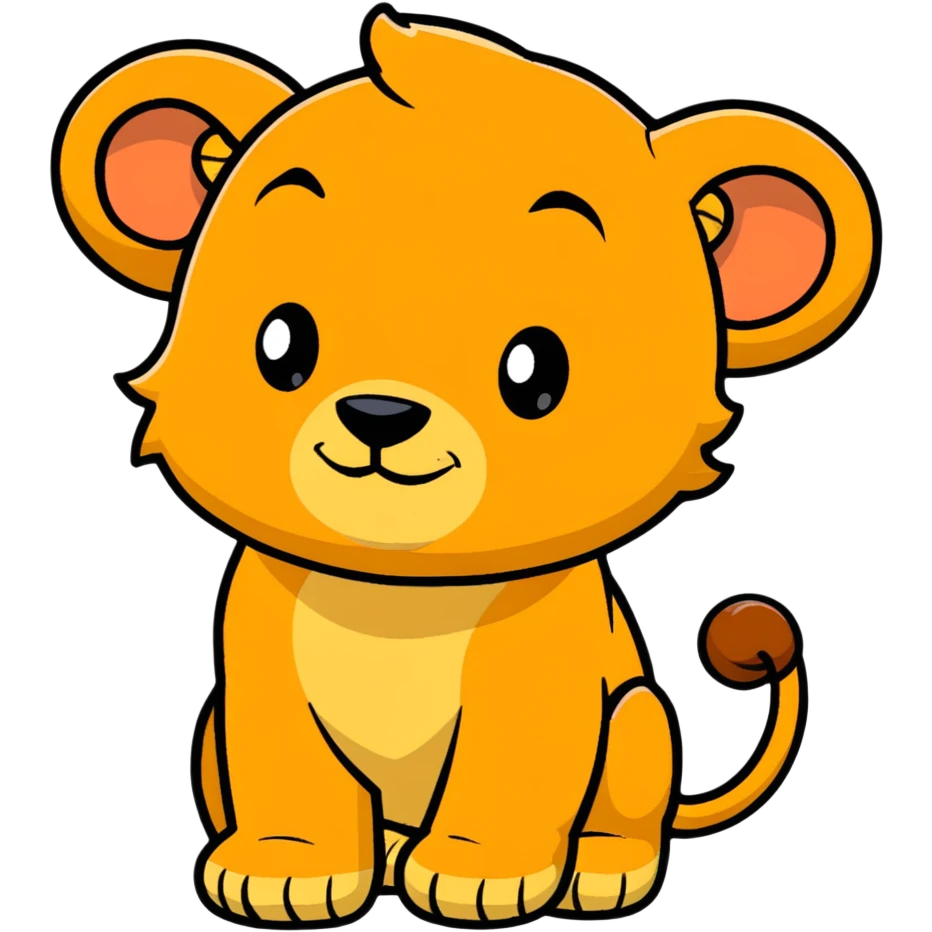 Simba from The Lion King emoji