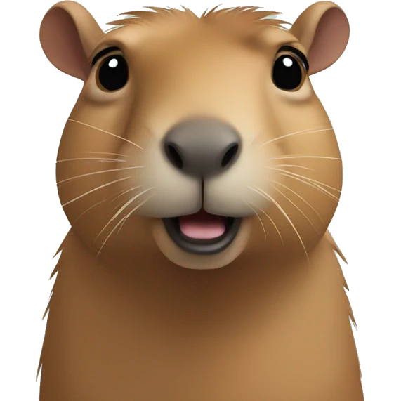 Skinny capybara emoji