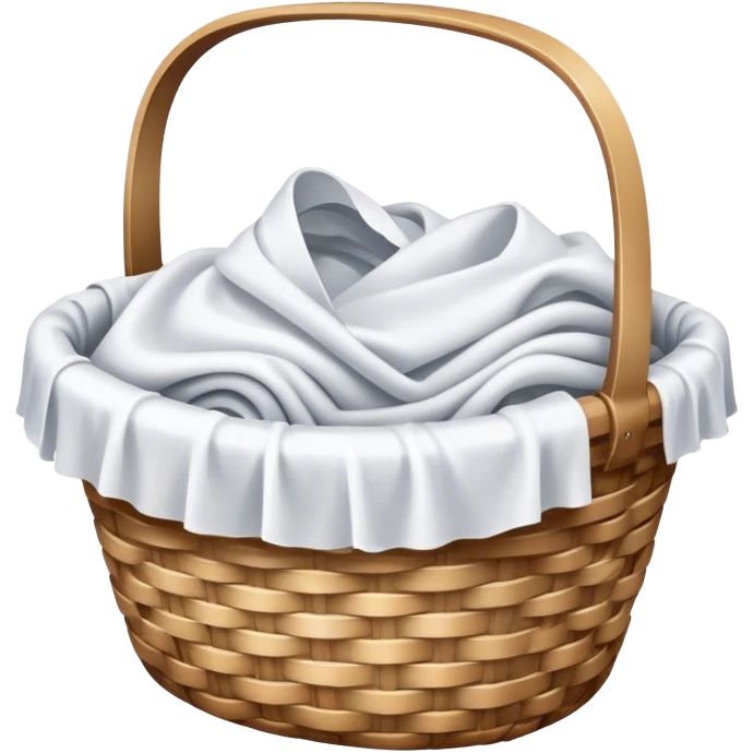 Basket of laundry emoji
