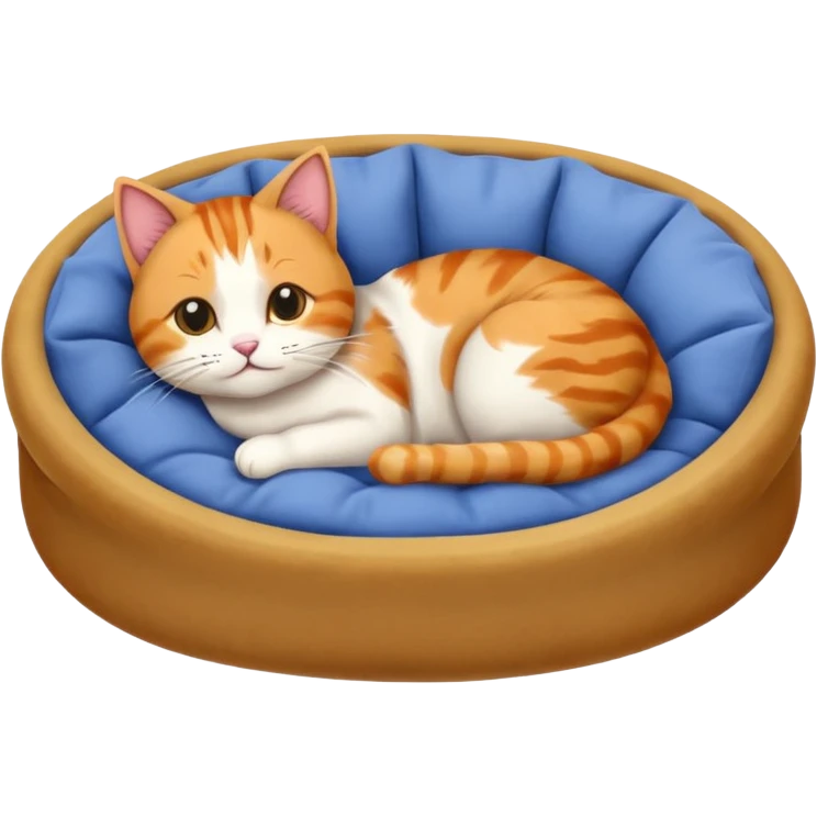 cat bed home emoji