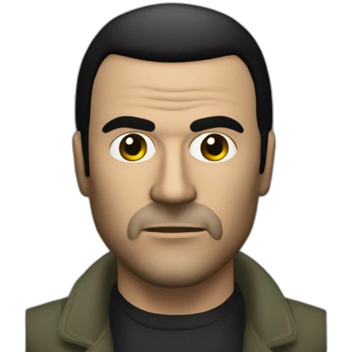 GTA III Italian Mafia man with shotgun emoji