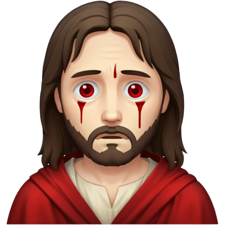 horror jesus emoji