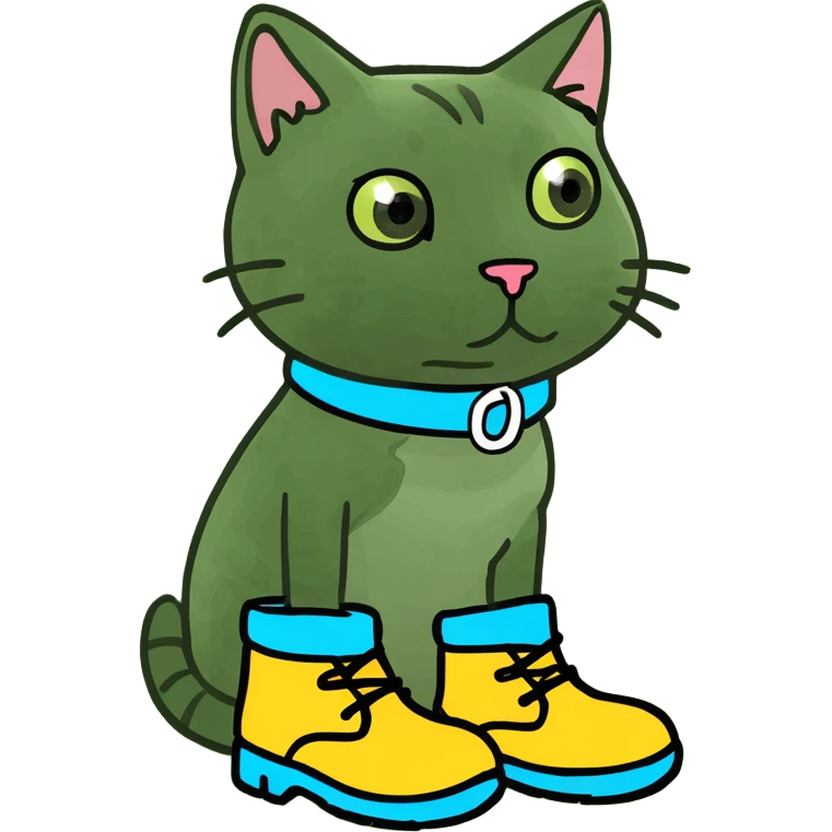 gato con botas emoji