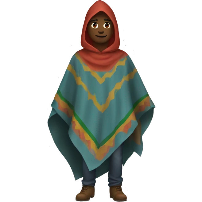 poncho emoji