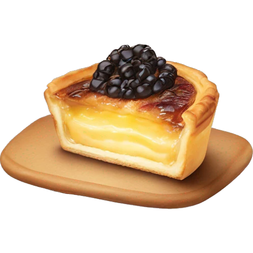 pastel de nata emoji