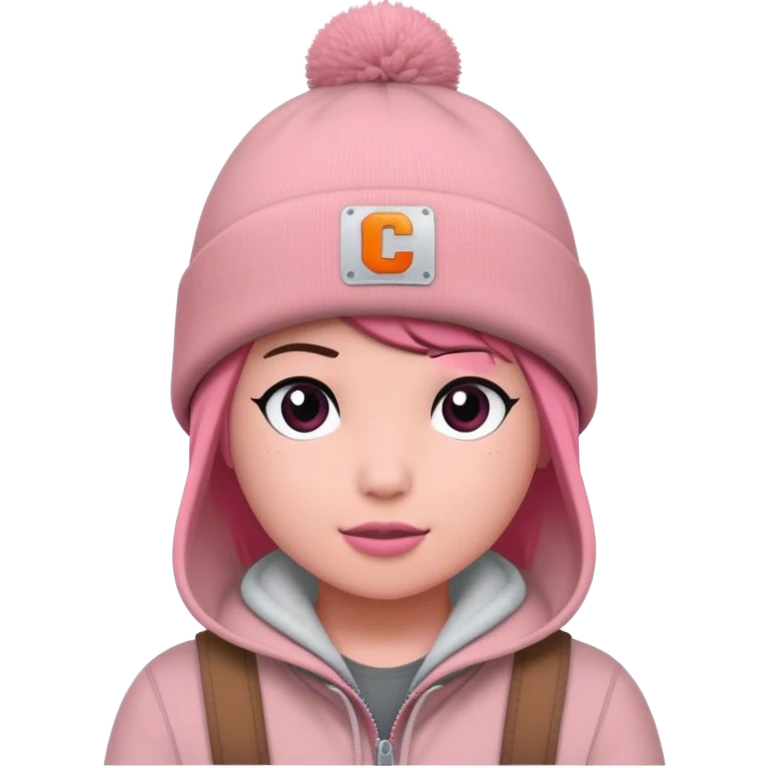 Carhartt beanie change color to dusty pink emoji
