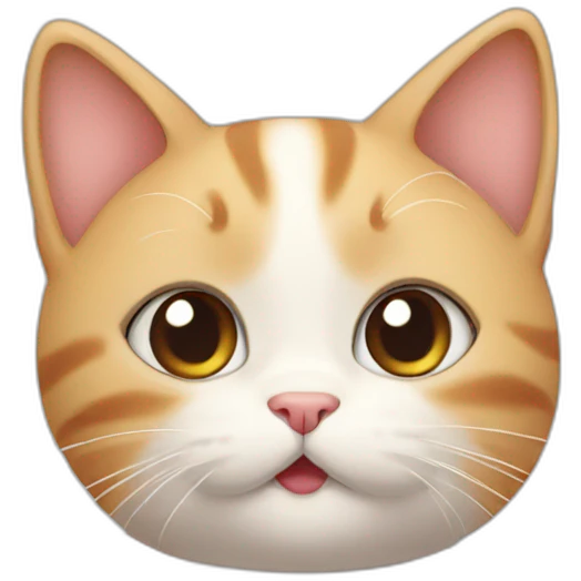 Cute cat emoji