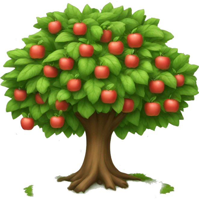 apple tree emoji