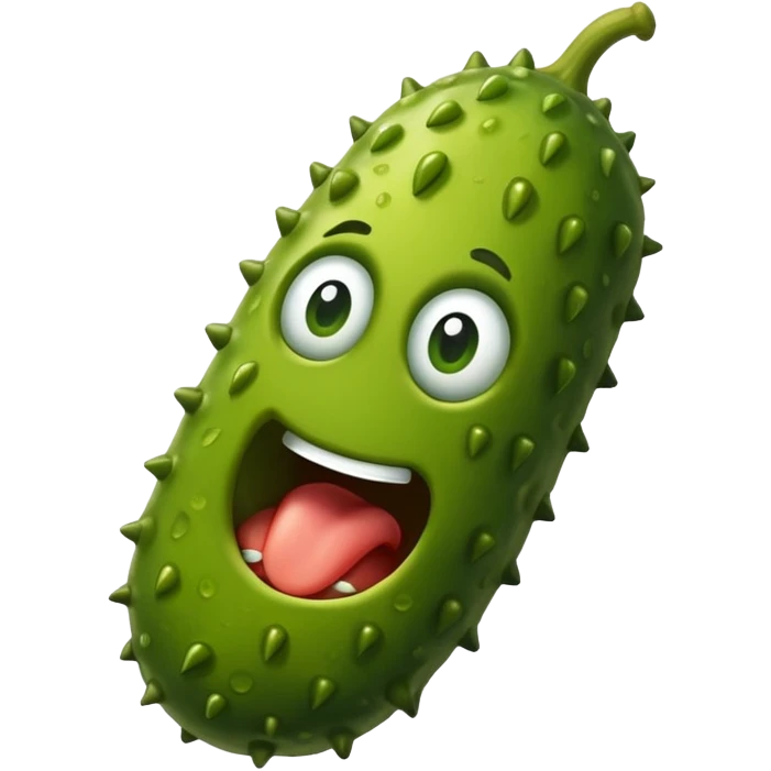 freaky pickle  emoji