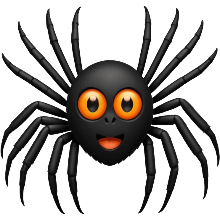 cute spider emoji