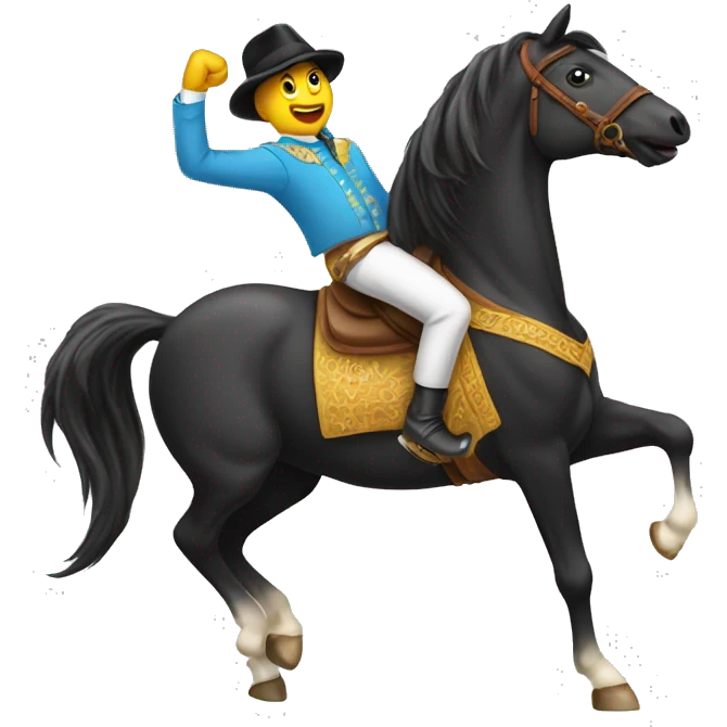 Caballo bailando emoji