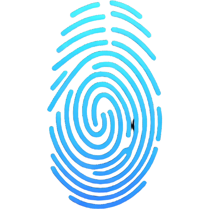 Fingerprint scanning for password security emoji