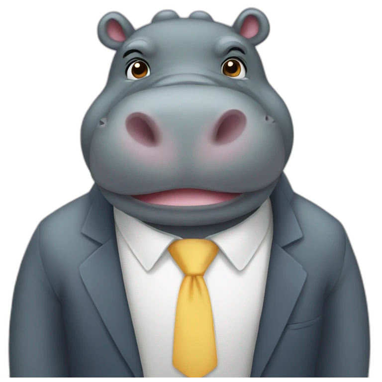 hippo emoji