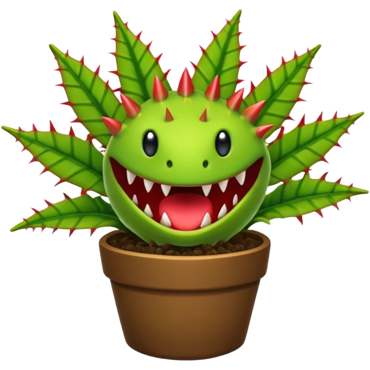 Venus Flytrap plant man-eating plant emoji
