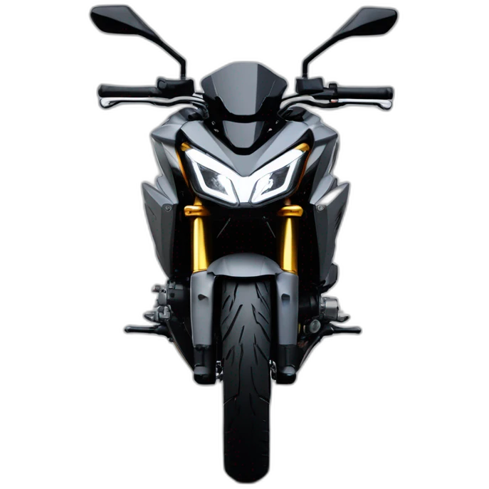 Yamaha mt 03 grey 2020 emoji