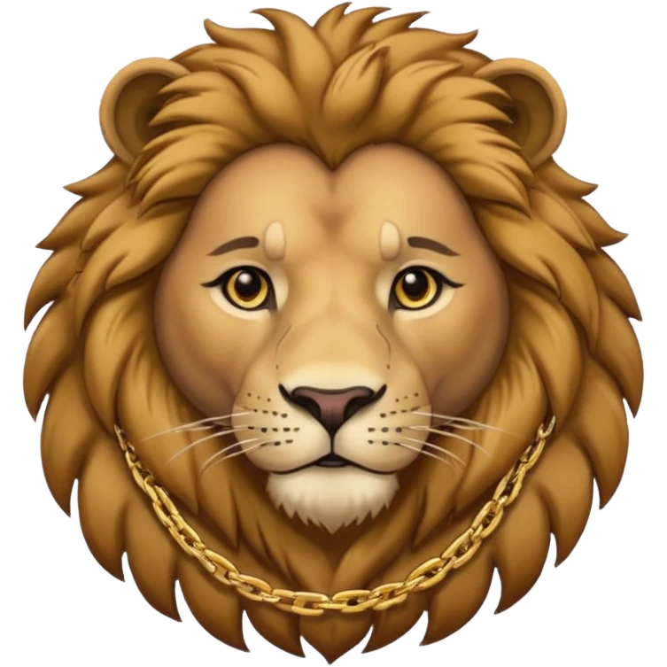 Lion rapper emoji