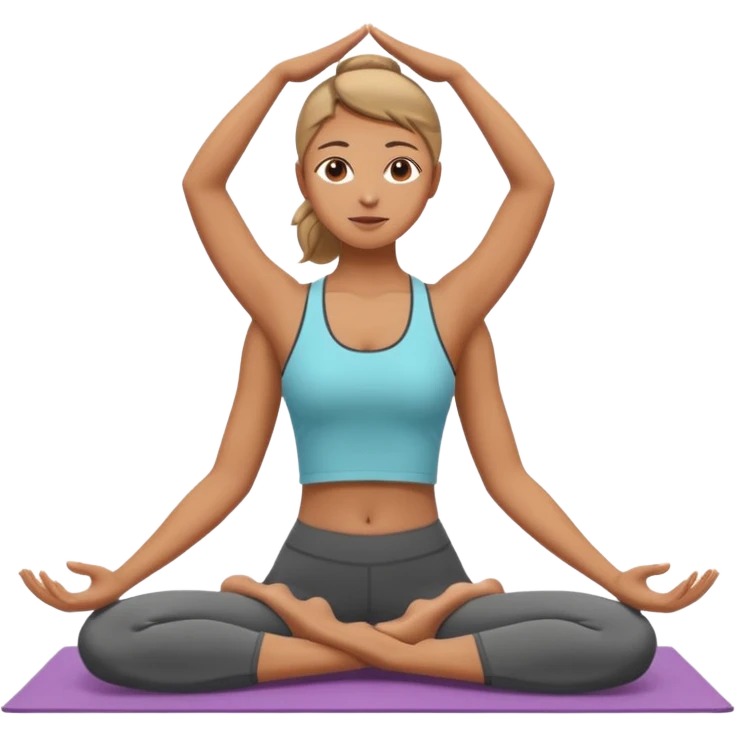Person Doing Yoga emoji