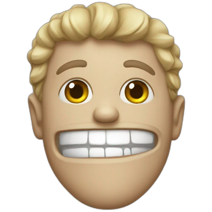 a strange person emoji