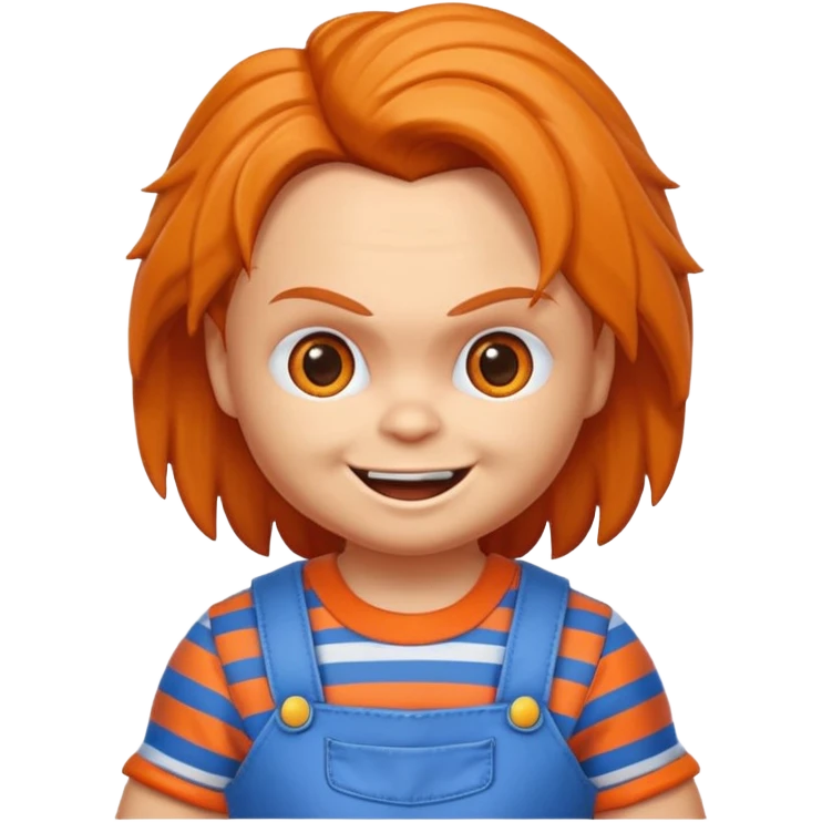 Un emojin de chuky emoji